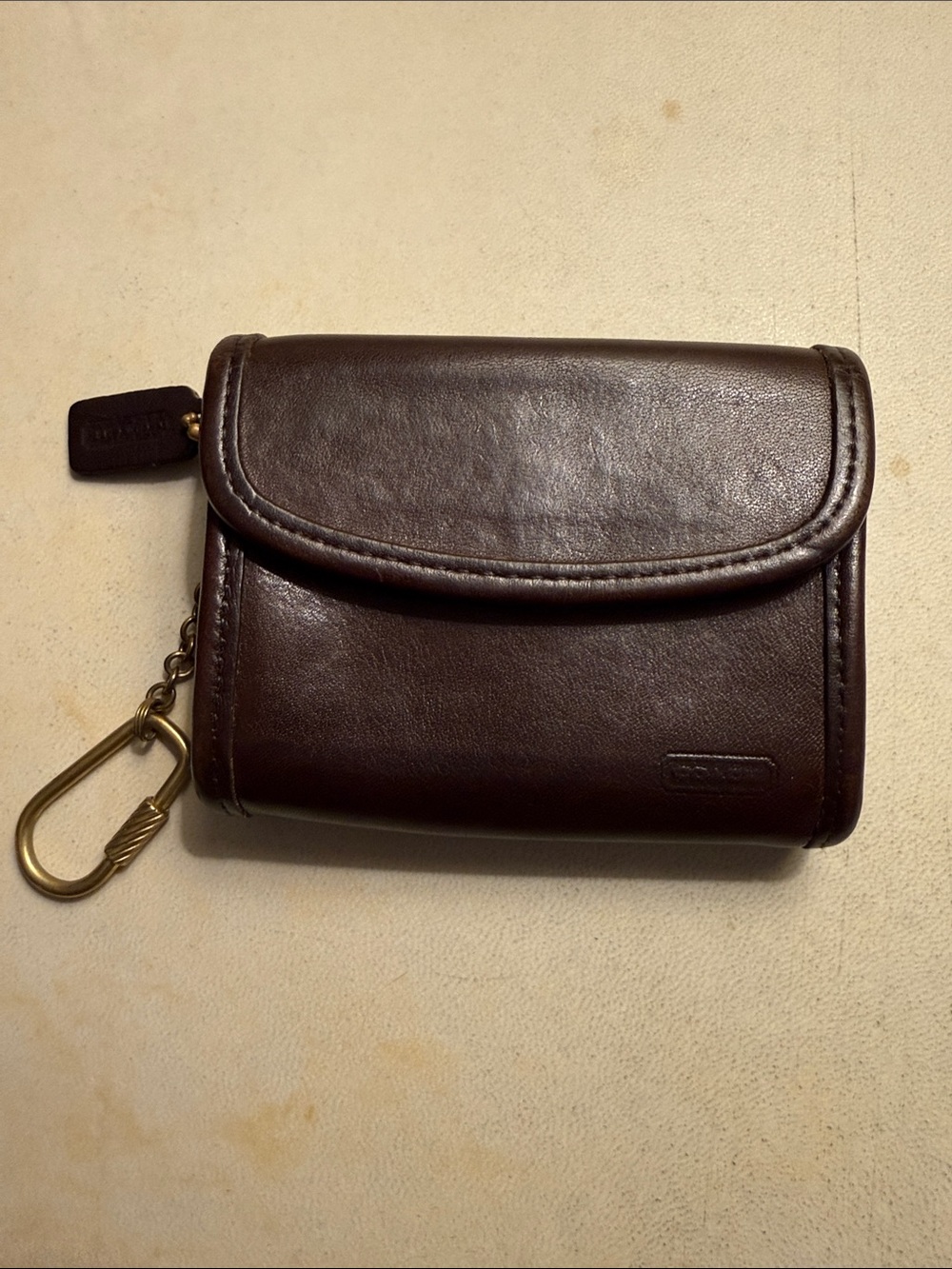 Vintage coach multi function case purse wallet 7219 Mahogany